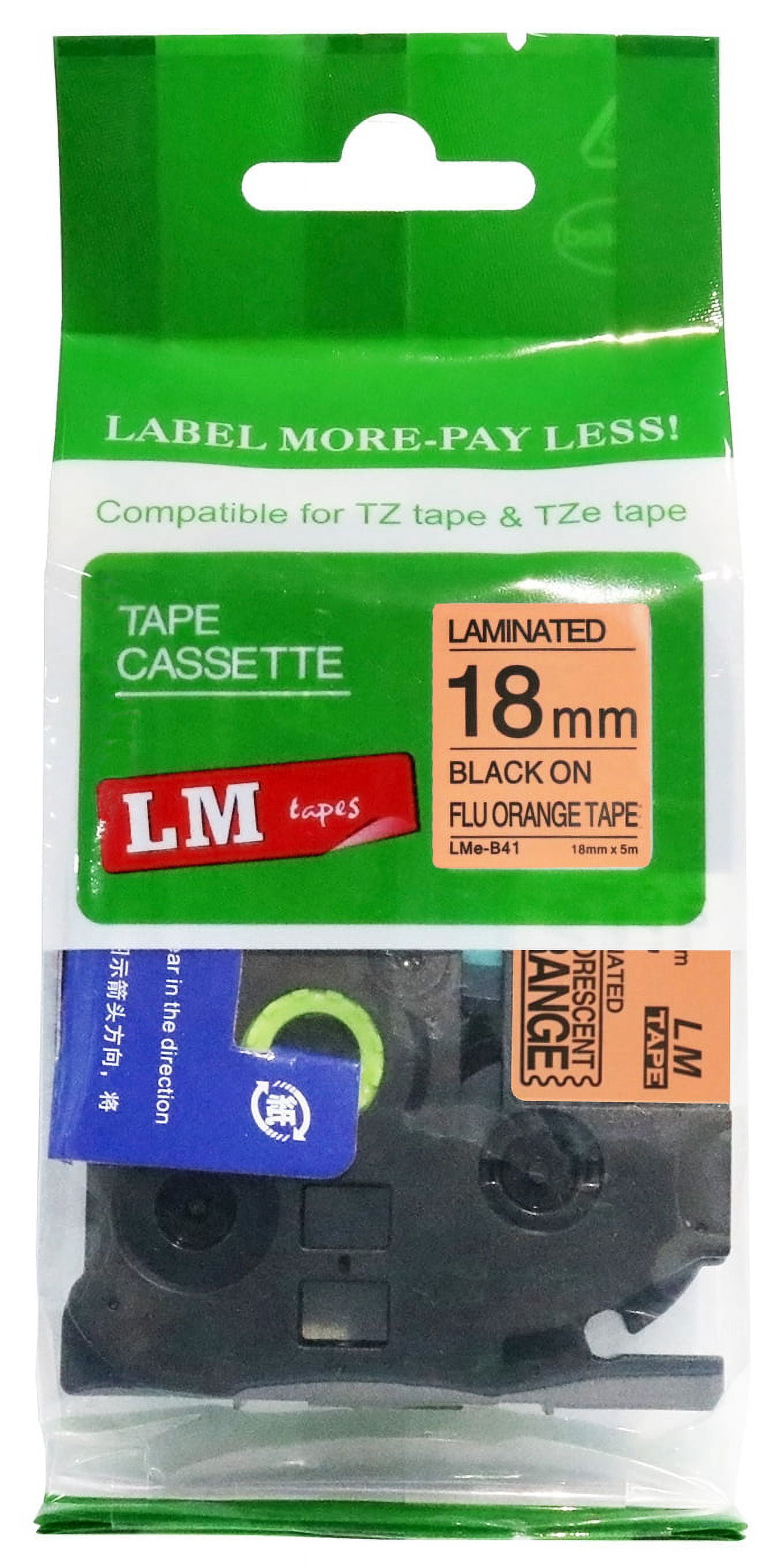 1/Pack LM Tapes - Premium 3/4