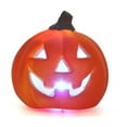 thumbnail image 1 of 1 Pack Light up Halloween Jack-o'-Lantern Decorative Pumpkin Plastic Halloween Decorations Props-Birthday Gifts&nbsp;For&nbsp;Women-Halloween, 1 of 7