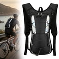 thumbnail image 1 of 1 Pack Lightweight Water Resistant Sports Backpack 16.93in, Reflective Safety Strip Cycling Daypack, Multi Pocket X Bungee Cord Portable Pack For Marathon Outdoor Trail Travel, 1 of 9