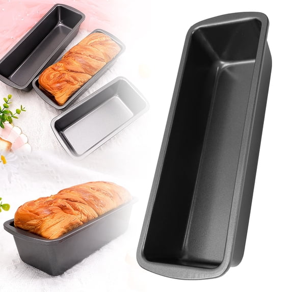 1 Pack Loaf Pan Set, 10.91 x 3.74 Inches With Wide Grips Nonstick Bread Tin, Perfect for Homemade Baking, Grey