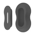 thumbnail image 1 of 1 Pack Magnetic Remote Control Holder Wall Mount, Upgraded No Drill Self-Adhesive TV Remote Organizer, Universal Silicone Remote Control Storage for TV, Fan, AC, Media & RV Accessories,Black, 1 of 9