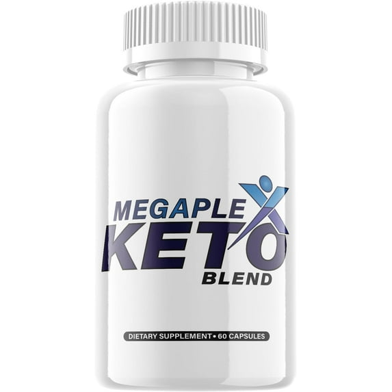(1 Pack) Megaplex Keto Blend - Keto Weight Loss Formula - Energy & Focus Boosting Dietary Supplements for Weight Management & Metabolism - Advanced Fat Burn Raspberry Ketones Pills - 60 Capsules