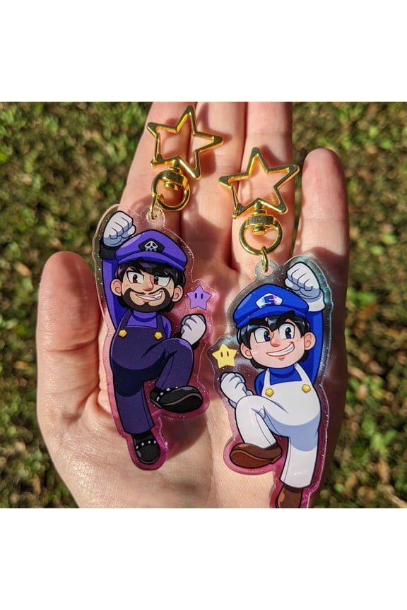 1 Pack Meme Animation Keychains | Meme Animation Character and 4 (1 keychain)/RANDOM 1 PACK