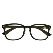 1 Pack Mens Womens Oval Round Frame Reading Glasses Blue Light Blocking Readers  1.00