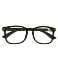 thumbnail image 1 of 1 Pack Mens Womens Oval Round Frame Reading Glasses Blue Light Blocking Readers +3.50, 1 of 5