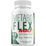 (1 Pack) Metaboflex Max - Keto Weight Loss Formula - Energy & Focus Boosting Dietary Supplements for Weight Management & Metabolism - Advanced Fat Burn Raspberry Ketones Pills - 60 Capsules