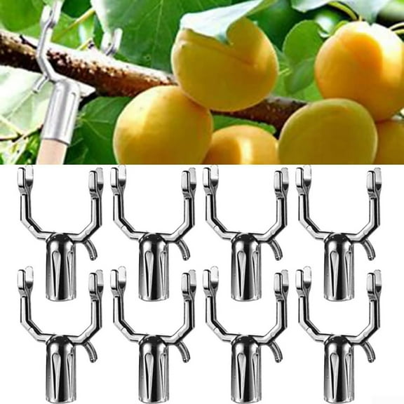 1 Pack Metal Tree Branch Support, Y-Shape Tree Crutch Holders Plant Straightening and Leaning Kit Propping Up Branch Spreaders for Fruit Trees, Garden,0.74x3.94x2.36" Fit 0.75 in Round Pole,White