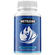 1 Pack Metilean - Keto Weight Loss Formula - Energy & Focus Boosting Dietary Supplements for Weight Management & Metabolism - Advanced Fat Burn Raspberry Ketones Pills - 60 Capsules