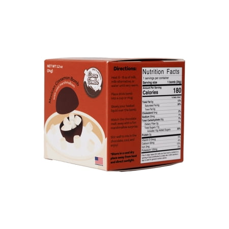 1 Pack Mexican Cinnamon Cocoa Bombs