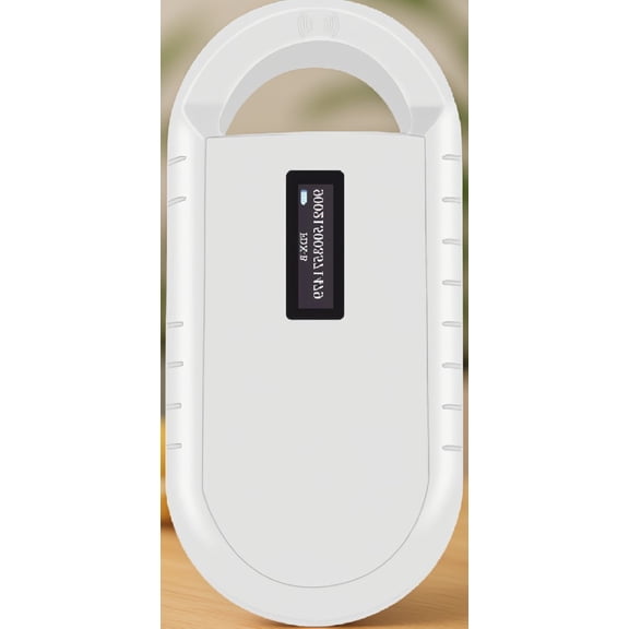 1-Pack Microchip Scanner for FDX-B and EMID 15-Digit & 10-Digit Chips, 1000 Record Storage, USB Upload