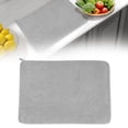 thumbnail image 1 of 1 Pack Microfiber Dish Drying Mat, Highly Absorbent Dish Drainer Mat,Kitchen Counter Quick Dry Pads for Under Sink,Coffee Rack,Super Absorbent Machine Washable Reusable Hanging Loop,Grey1,11.8x15.7", 1 of 9