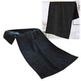 thumbnail image 1 of 1 Pack Microfiber Hair Towel Wrap, 13.8'' x 29.5'' Rectange Hair Towel, Strong Adsorbent Quick Dry Hair Towel Wrap for Women, Hair Drying Towels, Microfiber Hair Towels for Bathroom Gym, Black, 1 of 9