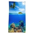 thumbnail image 1 of 1 Pack Microfiber Oversized Beach Towel, Quick Dry Towel Travel Towel Camping Towel Super Absorbent Compact Lightweight Sports Towel Gym Towel for Beach,Gym, Hiking, Pool, Backpacking, Bath, Yoga, 1 of 5