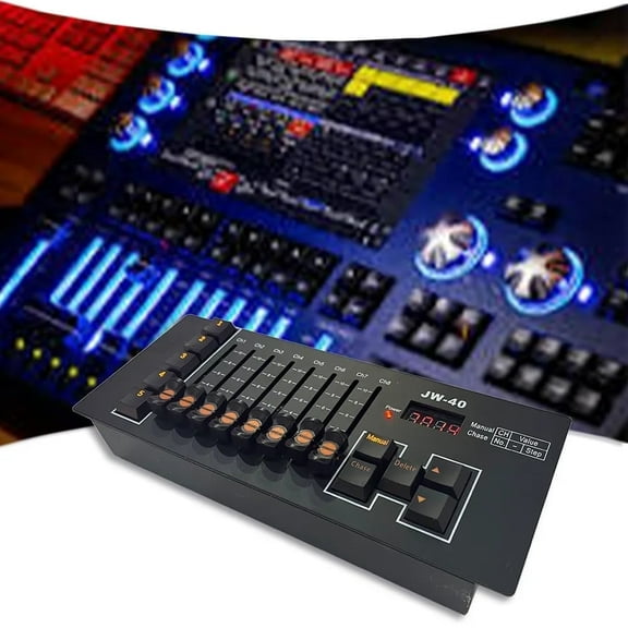 1-Pack Mini 40 Channels DMX Controller Stage Light 512 DMX Console Party Controller Equipment