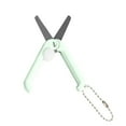 thumbnail image 1 of 1 Pack Mini Folding Scissors With Key Chain Mini Telescopic Small Foldable Scissors Portable Pocket Travel Scissors Retractable Kids Shears Sharp For Cutting Scrapbooking Crafting, 1 of 9
