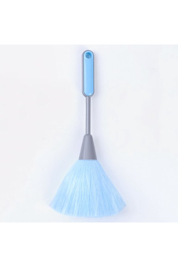 1 Pack Mini Keyboard Cleaning Brush, Two-Tone Handle Gap Duster, PP Silk Bristle Computer and Desktop Dusting Brush for Small Spaces and Electronics, One Size, Clearance(Blue)