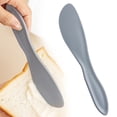 thumbnail image 1 of 1-Pack Multipurpose Spreaders,safe and durable kitchen accessories plastic spatulas,plastic cake spatula,easy to operate,used for sourdough Plastics Butter Spreader Multi Purpose Plastic Butter,Grey, 1 of 9