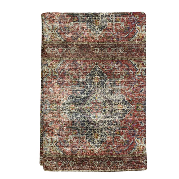 1 Pack Mysterious Retro Kitchen Towels Totem Flower Printing Art Decorative Dish Towel Sets Absorbent Quick Dry Hand Cloths Tea Towels for Cooking Baking Farmhouse Gifts 18x28in