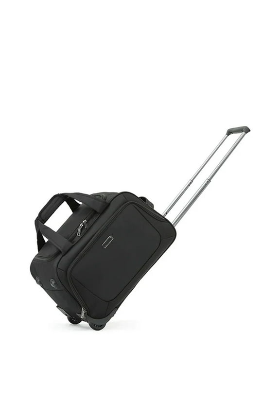 1 Pack NEW Soft Shell Carry On Spinner Suitcase Luggage Expandable with Wheels 20" Black