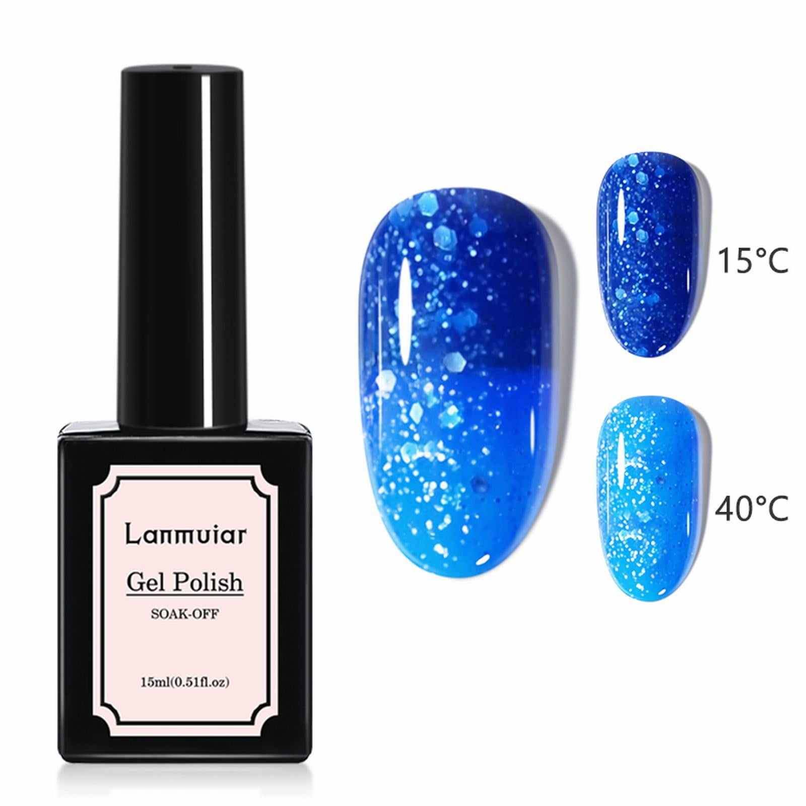 1 Pack Nail Polish,Color Changing Gel Nail Polish 1 PC Temperature