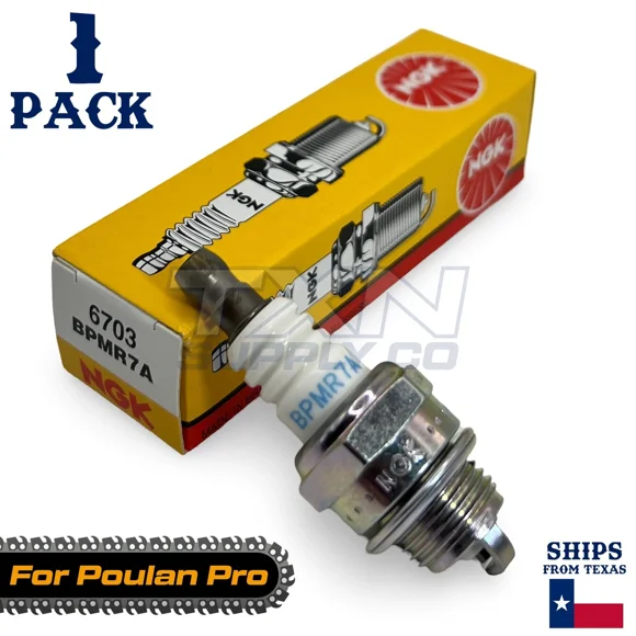 1 Pack Ngk Spark Plug - For Poulan Pro 72 Chainsaw
