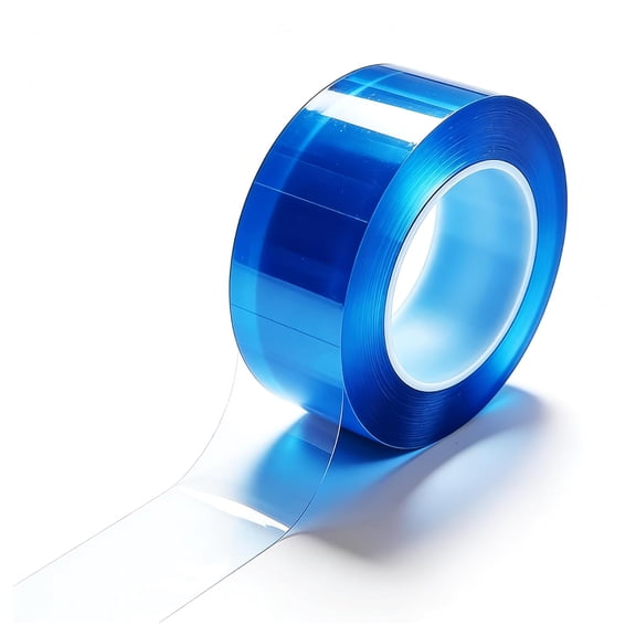 1 Pack Non-Adhesive Vinyl Wrap Amazing Tape, Double Sided Self-Clinging Reusable Multi-Purpose Tape for Plumbing Repairs, Crafts, Sewing, Outdoor, Workshop & Office, 1” x 50ft Per Roll (Total 50ft)