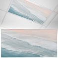 thumbnail image 1 of 1 Pack Ocean Beach Fluorescent Light Covers for Ceiling Lights Summer Waves Gradient Boho Magnetic Ceiling Light Covers Overhead Light Filters for Office Classroom Home, 1 of 9