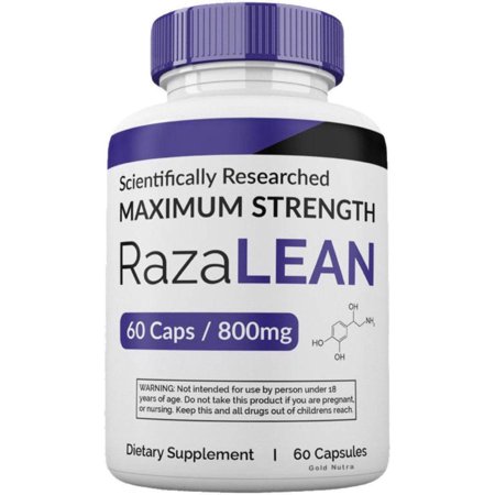 (1 Pack) Official RazaLean Pills, 2022 Formula, 60 Capsules, Dietary Supplement