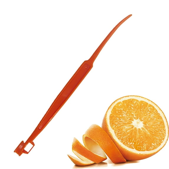 1 Pack Orange Peelers, Plastic Easy Slicer Cutter Peeler Remover Opener Kitchen Accessories Knife Cooking Tool Kitchen Gadget