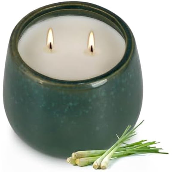 1 Pack Outdoor Citronella Candle Ceramic Mug |Outdoor - Safe for Picnic, Patio, Camping Adventures & Indoor, Great Gift Idea.