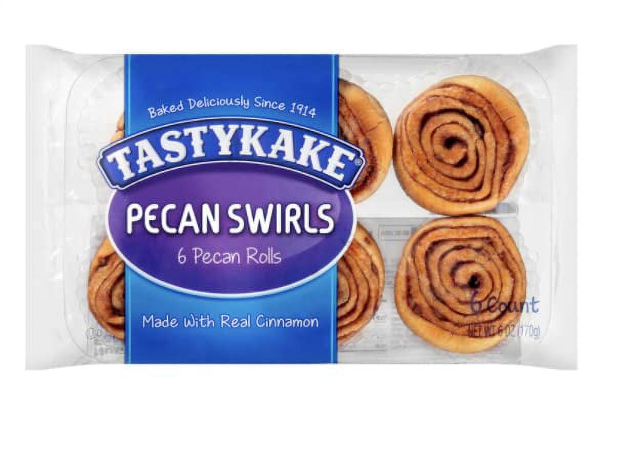 1 Pack Pecan Swirls (6 Count) Spinwheels With Infinity Seals