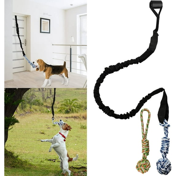 1 Pack Pet Braided Rope Nep Chew Toys Funny Dog Swing Toy Door Pull Abrasion Resistant & Bite Resistant Rope