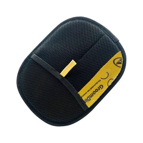 1-Pack Pet Hair Removal Gloves - Double-Sided Grooming Gloves for Dogs & Cats, Reusable Electrostatic Mitts for Efficient Shedding Control & Bonding