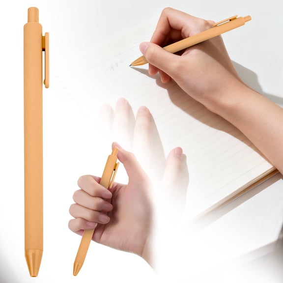 1 Pack Pink Ink Pens - Bulk Pens,1.0MM Medium Point Ballpoint Pens,Smooth Writing No Bleed Retractable Ball Point Pen (fluorescent orange)