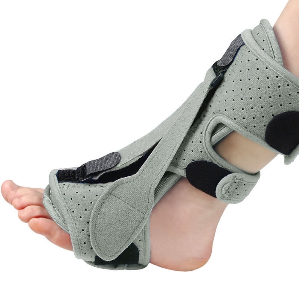 1 Pack Plantar Fasciitis Night Splint 3 Adjustable Straps Relief Brace for Achilles Tendonitis, Foot Pain, Heel Pain, Arch Pain