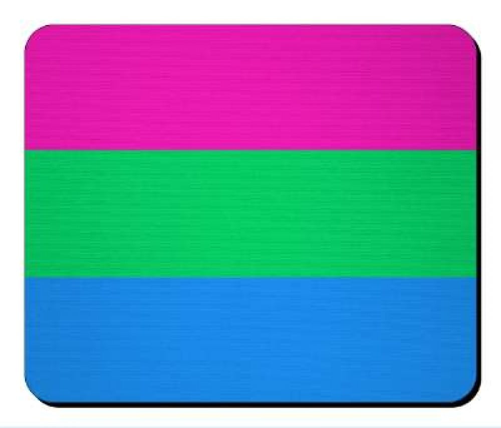 1 Pack - Polysexual Pride Flag LGBTQ+ Mousepad - Walmart.com