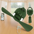 thumbnail image 1 of 1 Pack Portable Camping Fan with LED Lantern, 3-Speed Rechargeable Hanging Tent Fan, 10400mAh Power , Remote Control, Timer, 1 of 9