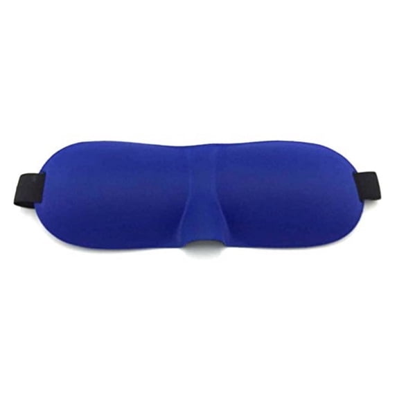 1-Pack 3D Contoured Sleep Mask, Ultra-Soft Eye Mask for Sleeping, Light-Blocking Travel Eye Shade w/ Adjustable Strap, Comfortable for Men & Women TIKA