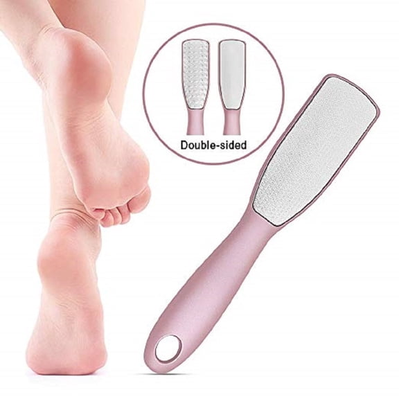 1-Pack Stainless Steel Foot Rasp & Callus Remover, Professional Pedicure Foot File for Smooth Heels, Dead Skin & Corn Removal, Wet/Dry At-Home Foot Care Tool TIKA