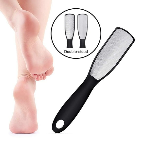 1-Pack Premium Stainless Steel Foot Rasp & Callus Remover Professional Pedicure Tool for Smooth Heels, Dead Skin & Corn Removal, At-Home Foot Care File TIKA