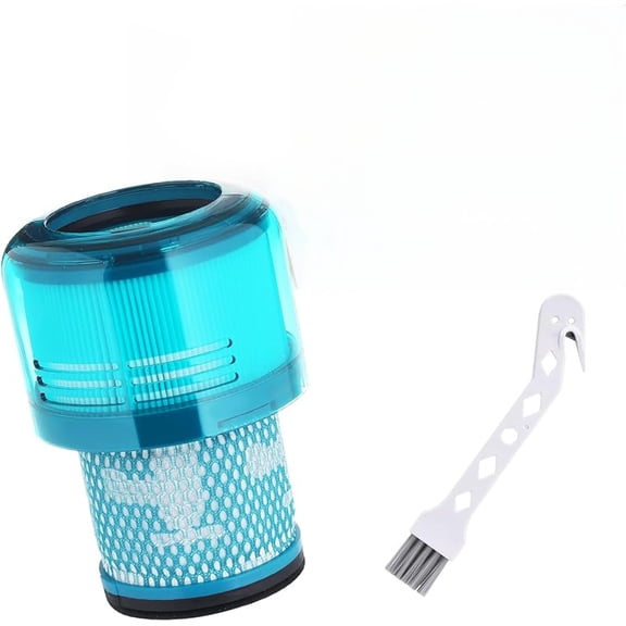 1-Pack Premium True HEPA Replacement Filter Compatible with Dy*son V15 Detect, V15 Detect Absolute, V15 Submarine, V15 Detect Filter, V11 Animal Filter, V11 Filter, Part no. 970013-0