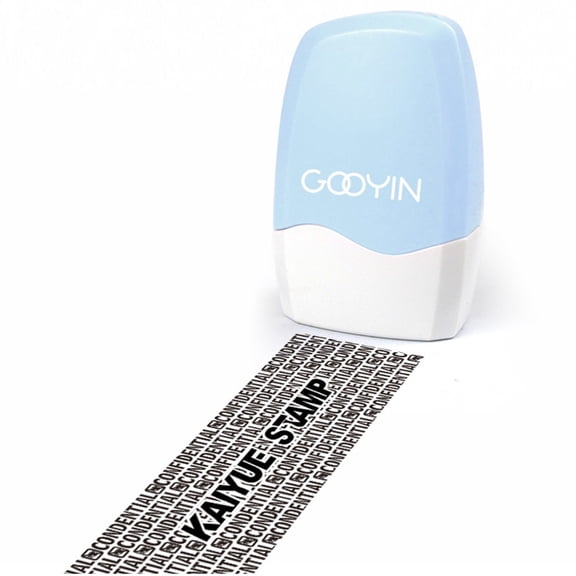 1-Pack Privacy Protection Roller Stamp – Easy-to-Use Identity & Address Redaction Tool for Home and Office Documents