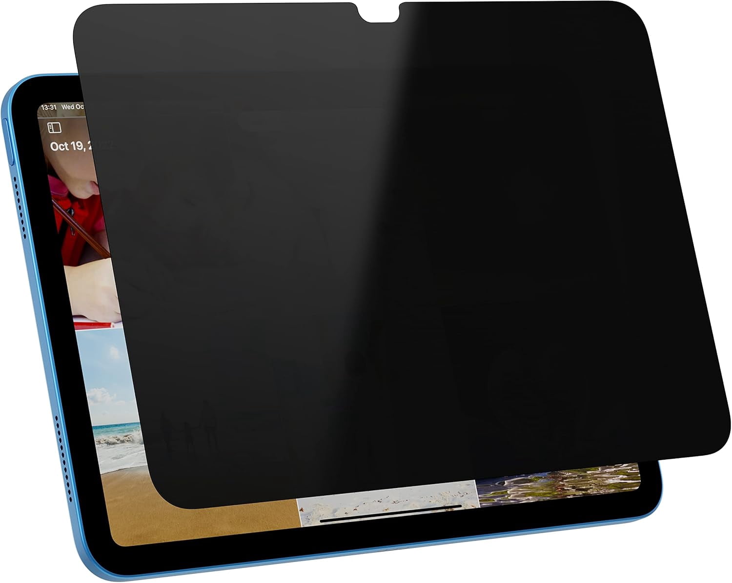 1 Pack Privacy Screen Protector Compatible with iPad 10th 2022 10.9" & iPad 11th A16 2025 11", Anti-Spy Private Screen Filter, Anti-Blue Light & Anti-Glare, Bub
