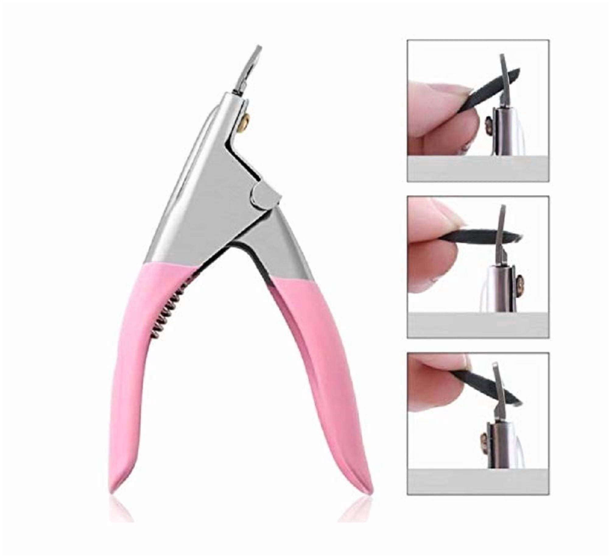Acrylic Nail Tip Clipper, U Shape Cutter for False Nails, Press On ...