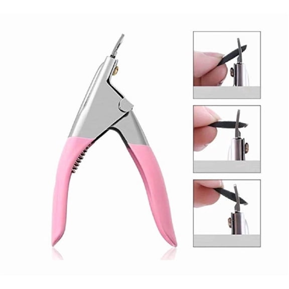Acrylic Nail Tip Clipper, U Shape Cutter for False Nails, Press On Nails and Nail Tips, TIKA