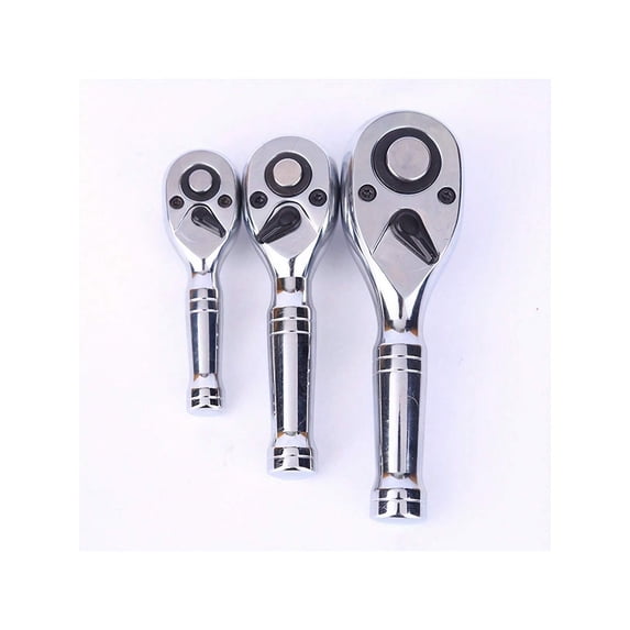 1 Pack Professional Ratchet Wrench High Torque 72 Teeth Compact Short Handle Fast And Efficient Auto Repair Tool With Directional Socket Head,24*30mm