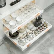 stusgo 1 PCS Pull out Cabinet Organizer, Expandable12.6-20.5 Slide out Drawers Organizers