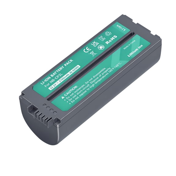 1 Pack Rechargeable NB-CP1L NB-CP2L Battery 2100mAh for Canon SELPHY CP1500 CP1300 CP1200 CP910 CP900 CP800 CP790 CP780 CP770 CP730 CP710 CP600 CP510 CP400 CP330 CP300 CP220 CP200 CP100 Photo Printer
