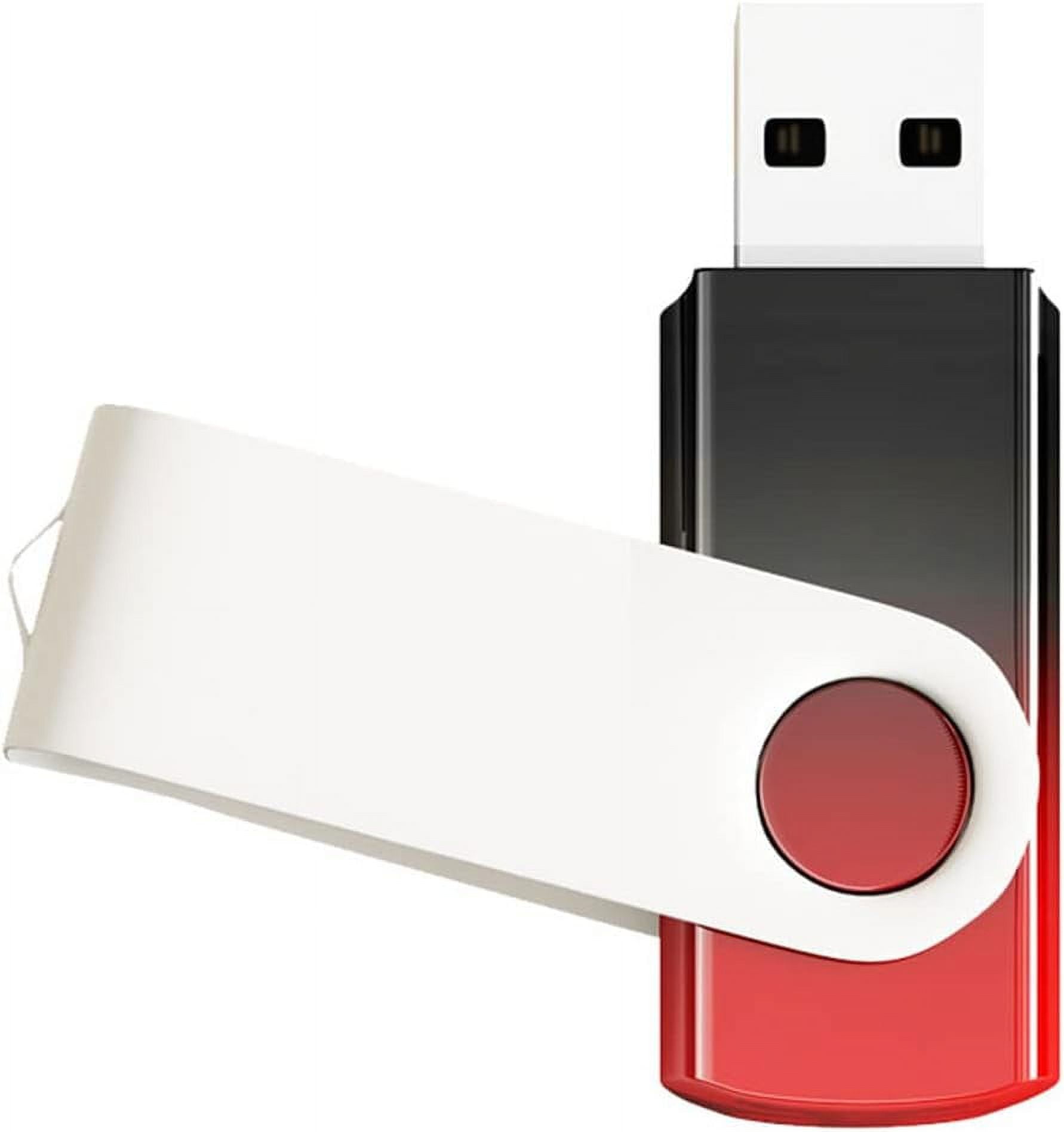 1 Pack RedBlack 1Gb Usb Flash Drive Gradient Color Usb 2.0 Memory