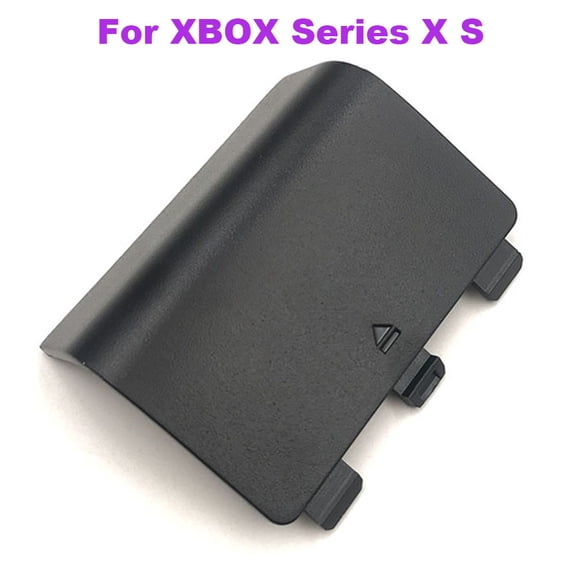1 Pack Replacement Battery Cover Door for Xbox Series X/S Wireless Controller, Plastic Rear Housing Lid Repair Part